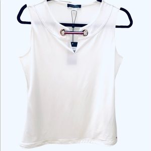 🆕 Tommy Hilfiger Ivy Career Sleeveless Top Size S NWT
